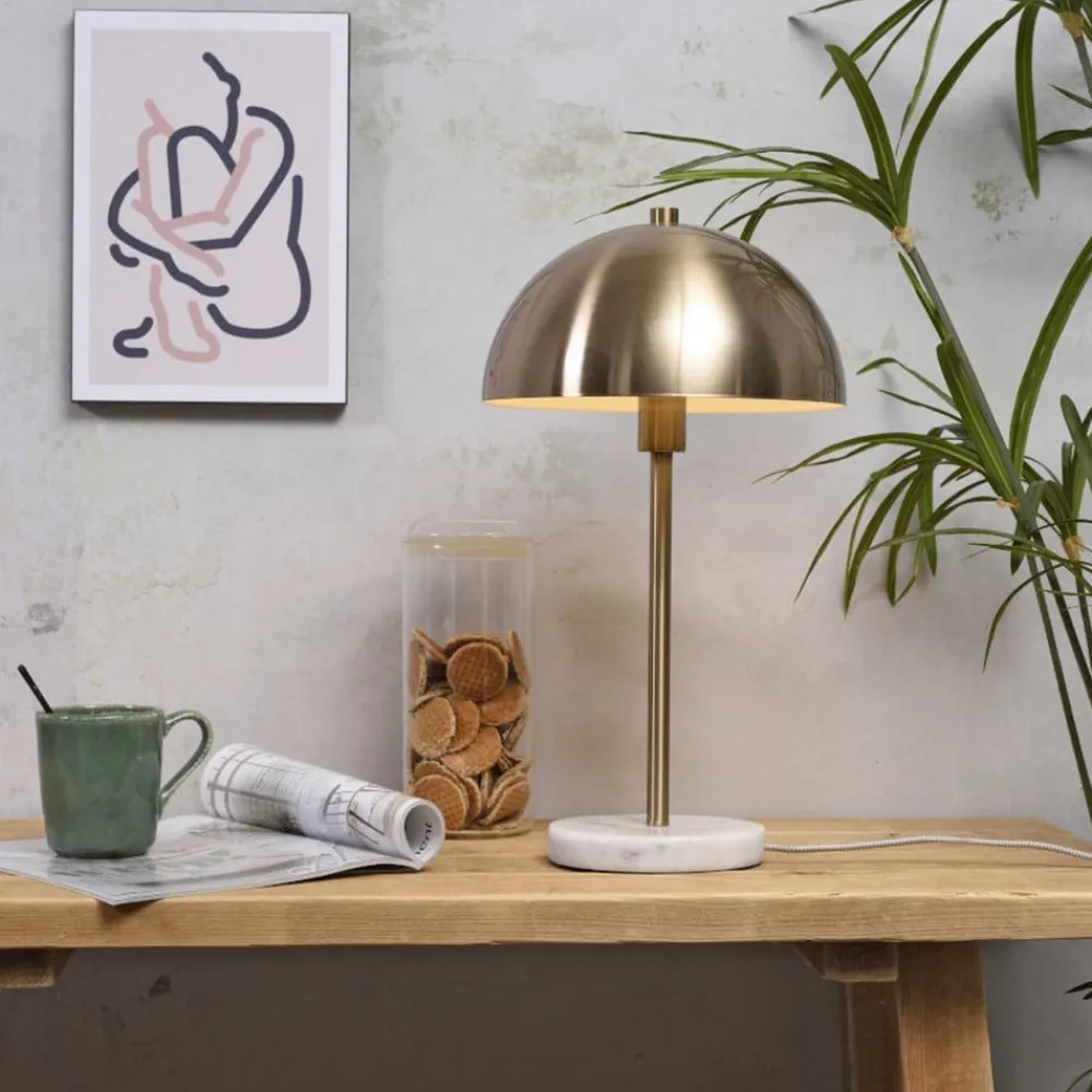 IT´S ABOUT ROMI Bordlamper > IT'S ABOUT ROMI Toulouse bordlampe med marmorfod