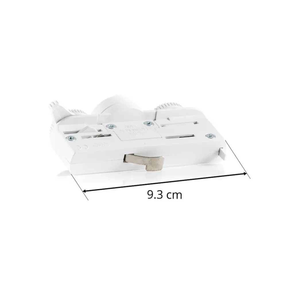 Ivela Skinnesystem > Adapter, 3-faset, 220-240 V, 10 kg, hvid