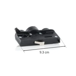 Skinnesystem ^ Ivela Adapter, 3-faset, 220-240 V, 10 kg, sort