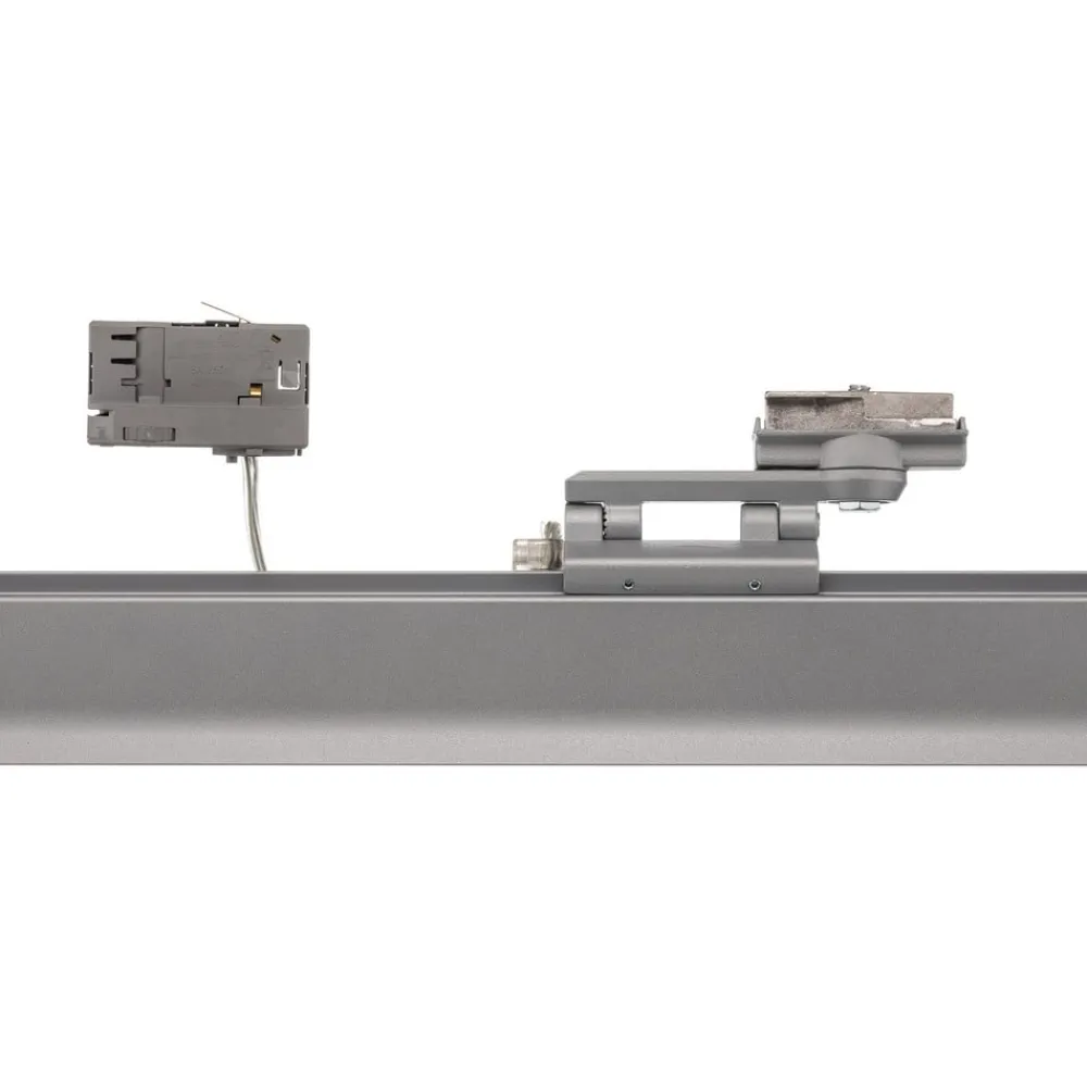 Ivela Skinnesystem > Boma 3-faset linjelampe 91,5 cm sølv