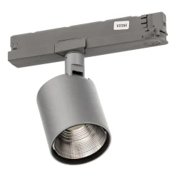 Ivela Skinnesystem > LED-skinnespot Perfetto Puro, 3-faset sølv 930