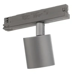 Ivela Skinnesystem > LED-skinnespot Perfetto Puro, 3-faset sølv 930
