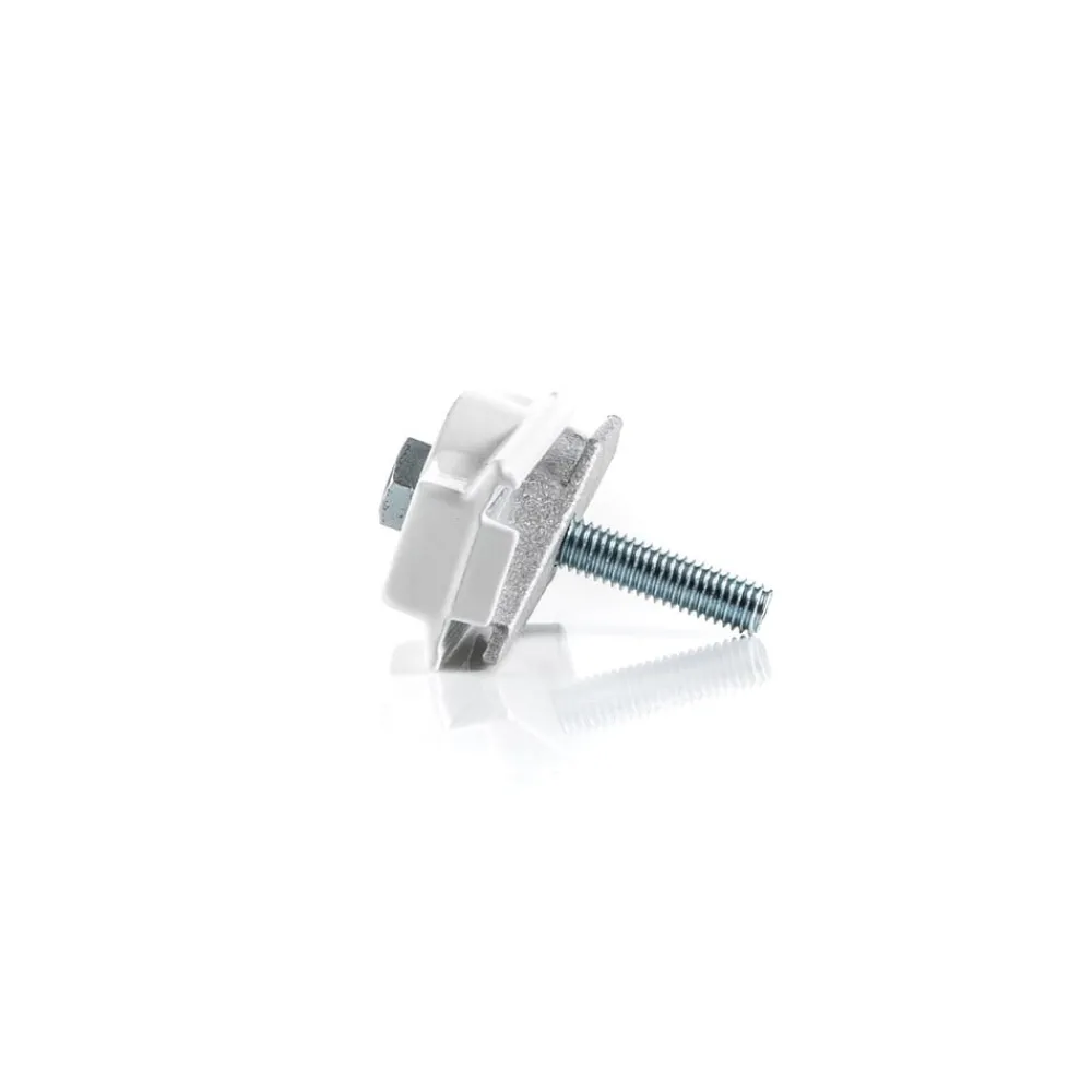 Ivela Skinnesystem > LKM adapter mekanisk, hvid, metal