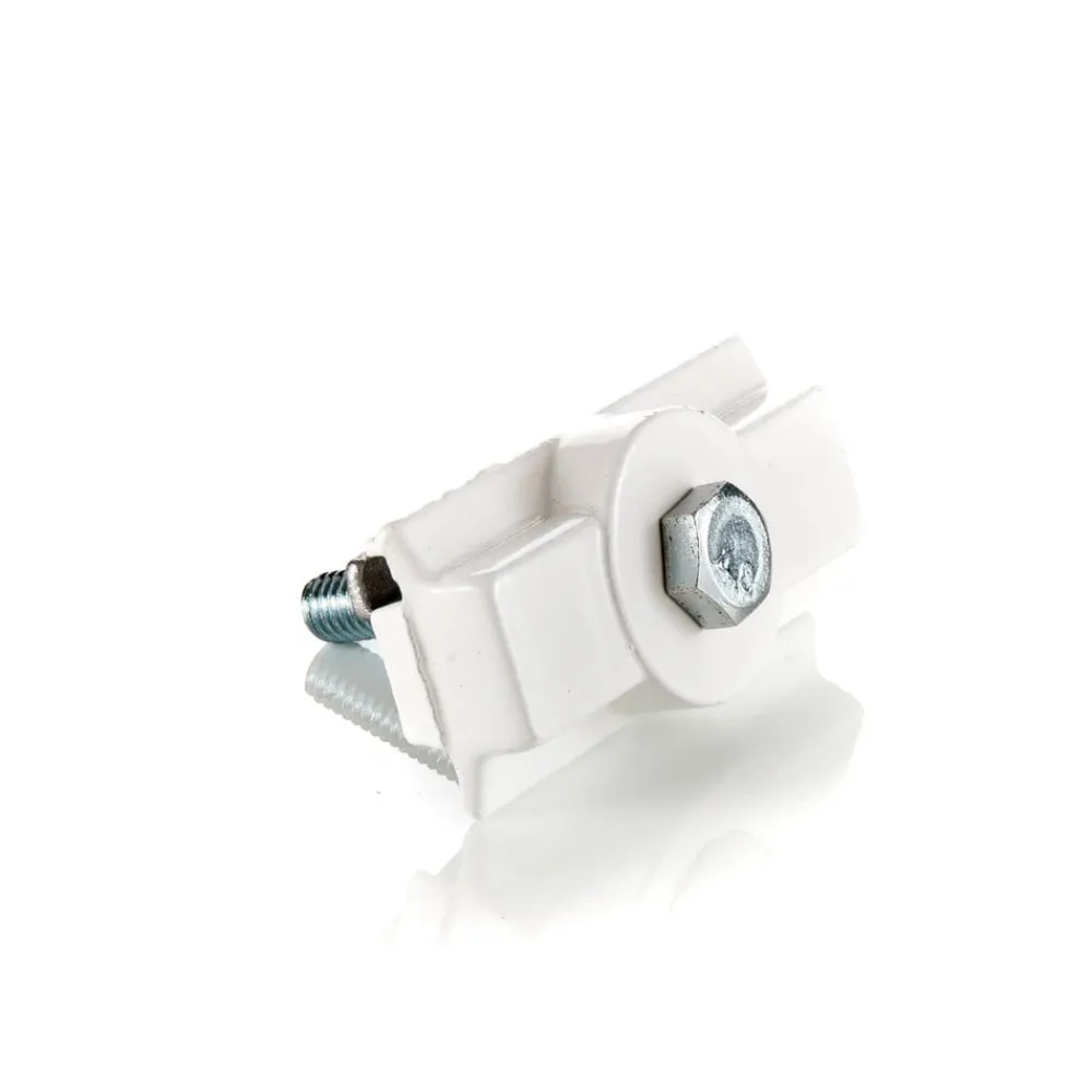 Ivela Skinnesystem > LKM adapter mekanisk, hvid, metal