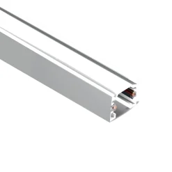 Ivela Skinnesystem > strømskinne SQUARE 48 V, hvid, længde 200 cm, metal