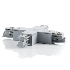Skinnesystem ^ Ivela X-tilslutning, 3-fasesystem LKM, sølv