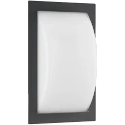 LCD Væglampe Med Sensor > Ivett udendørs LED-væglampe, grafit, bevægelsessensor