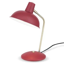 ORION Arbejdsrum/Kontor|Bordlamper > I vintagelook - Fedra bordlampe, rød
