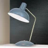Arbejdsrum/Kontor|Bordlamper ^ ORION I vintagelook - Fedra bordlampe, grå