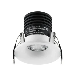 Molto Luce Indbygningsspots > Ivy Round LED-indbygningsspot 7W 3.000K 40° hvid