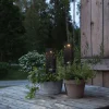 STAR TRADING Dekorationsbelysning|Solcellelamper > Izola LED-solcellelampe, jordspyd sæt med 2