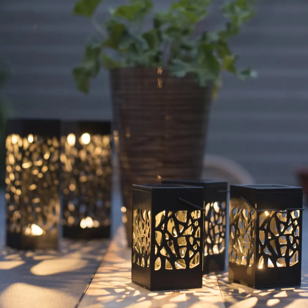 STAR TRADING Dekorationsbelysning > Izola Mini LED-solcellelampe i sæt af 3