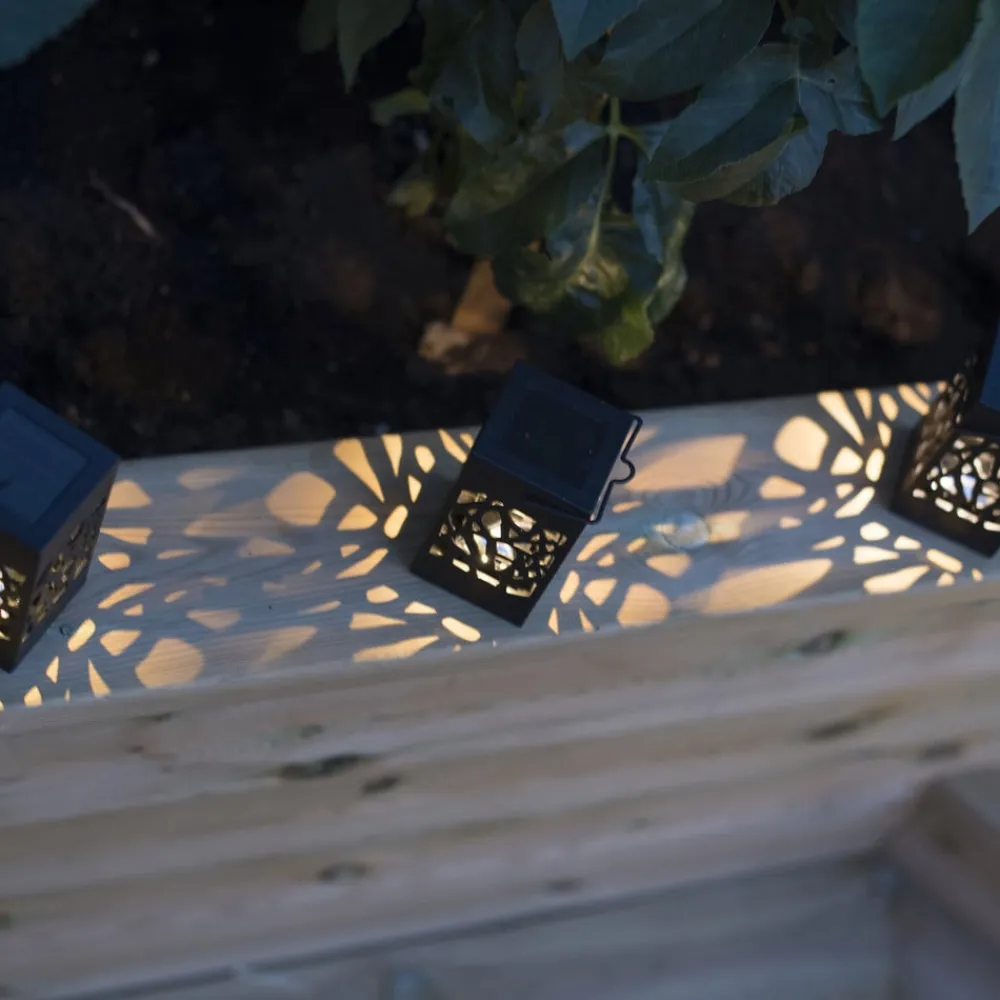 STAR TRADING Dekorationsbelysning > Izola Mini LED-solcellelampe i sæt af 3