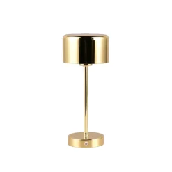 Reality Leuchten Arbejdsrum/Kontor|Bordlamper > Jeff LED-bordlampe, messing, højde 30 cm, metal