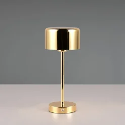 Reality Leuchten Arbejdsrum/Kontor|Bordlamper > Jeff LED-bordlampe, messing, højde 30 cm, metal