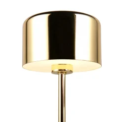 Reality Leuchten Arbejdsrum/Kontor|Bordlamper > Jeff LED-bordlampe, messing, højde 30 cm, metal