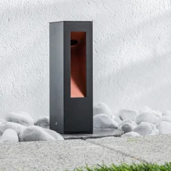 Lucande Sokkellamper > Jenke LED-sokkellampe lavet af aluminium