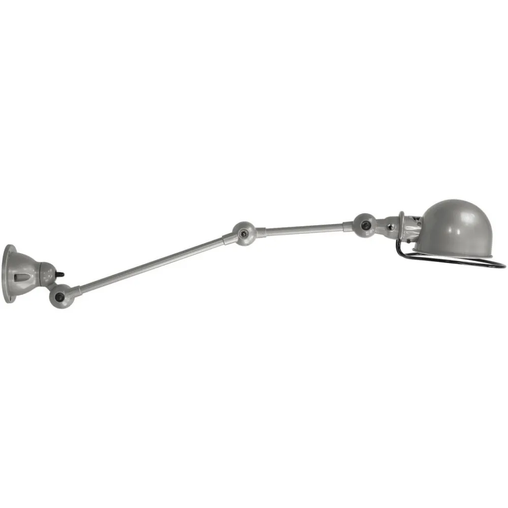 Væglamper ^ Jieldé Loft D4251 væglampe, leddelt arm, grå