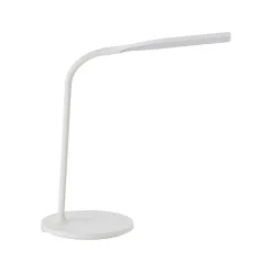 Arbejdsrum/Kontor ^ Brilliant Joni LED-bordlampe, hvid, højde 34 cm, CCT, dæmpbar