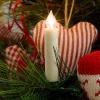 Konstsmide Christmas Dekorationsbelysning|Julepynt > Juletræslys, trådløst, ekstrasæt, 8 cm 5 lyskilder