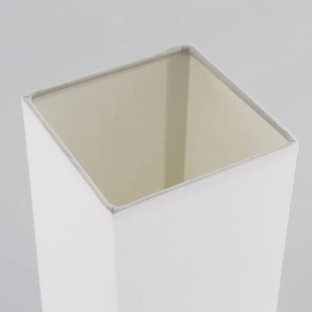 Lindby Bordlamper > Julina - tekstil-natbordslampe i grå