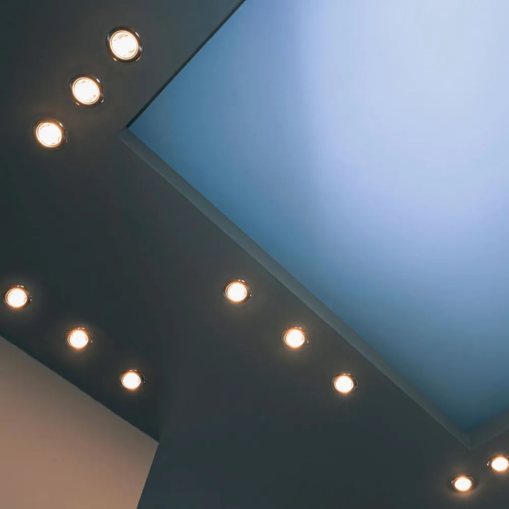 Loftlamper|Indbygningsspots ^ Trio Lighting Jura indbygningslampe, rund, mat nikkel