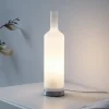 Bordlamper ^ JUST LIGHT. GmbH JUST LIGHT. bordlampe Bottle, opal hvid, glas, E14