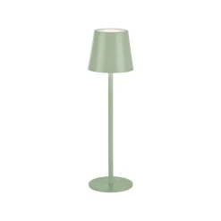 JUST LIGHT. GmbH Dekorationsbelysning|Terrassebelysning > JUST LIGHT. Euria LED-bordlampe, grøn, jern, IP54