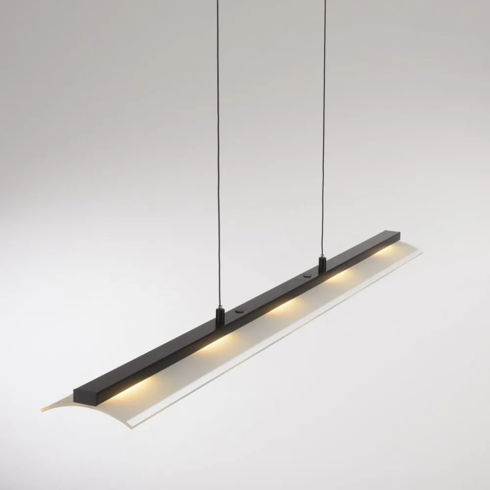 JUST LIGHT. GmbH Arbejdsrum/Kontor|Pendellamper > JUST LIGHT. Hængelampe Nele, sort, jern, glas