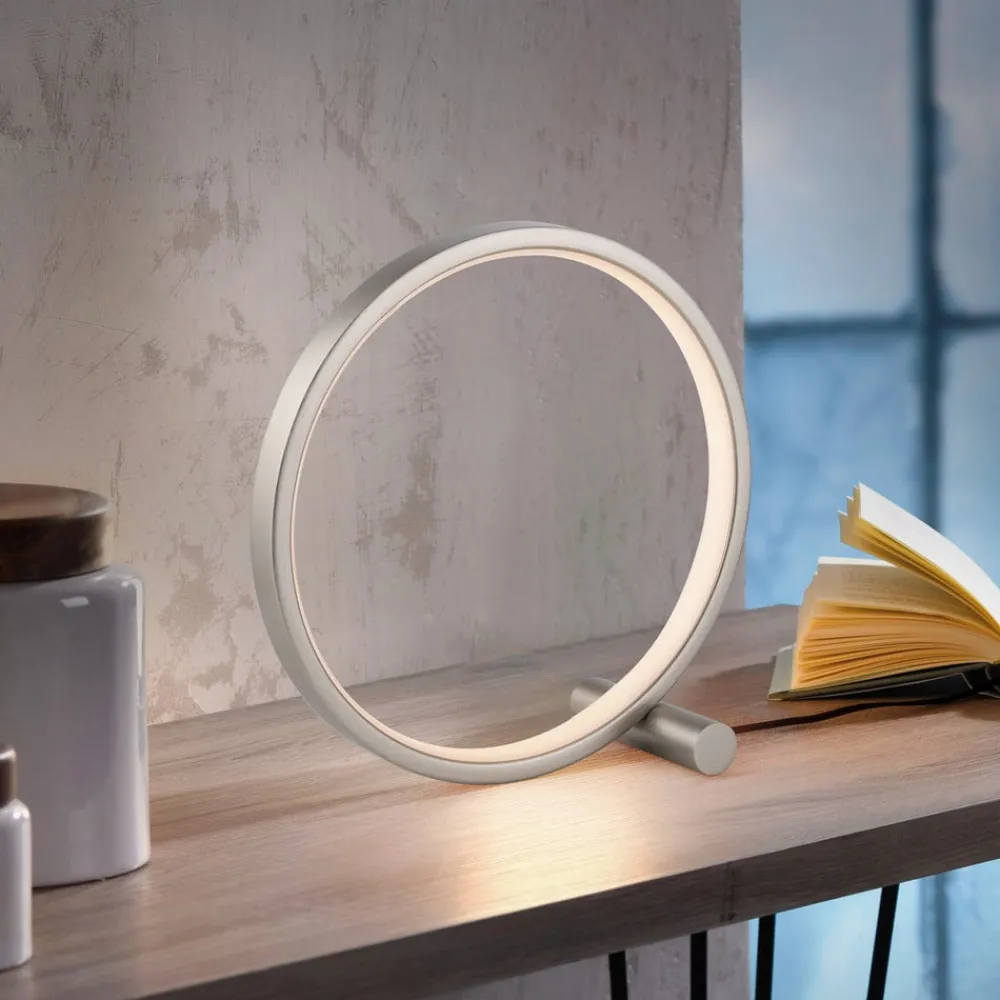 JUST LIGHT. GmbH Bordlamper > JUST LIGHT. LED-bordlampe Mini Ritus, Ø 25 cm, jern