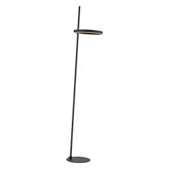 JUST LIGHT. GmbH Gulvlamper > JUST LIGHT. LED-gulvlampe Ritus sort jern Dæmper 3.000 K