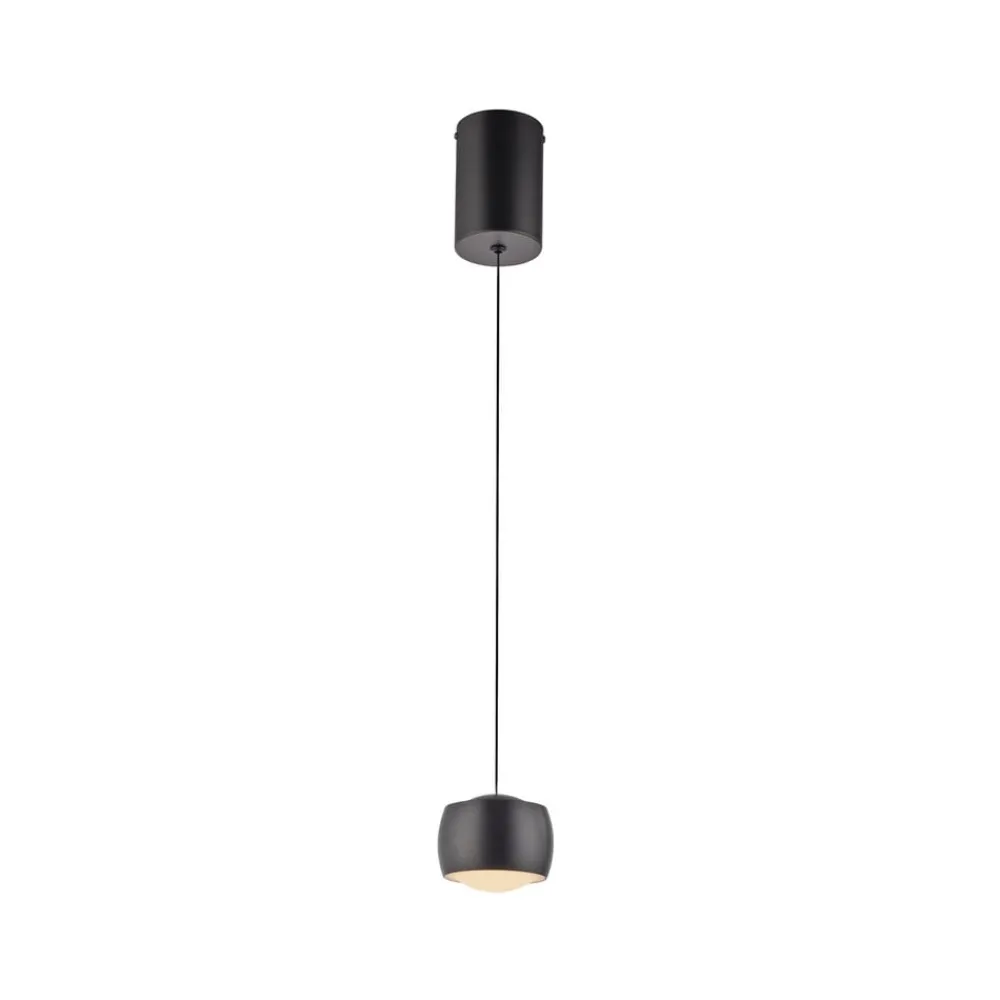 JUST LIGHT. GmbH Pendellamper > JUST LIGHT. LED-hængelampe Ballini, sort, Switchmo