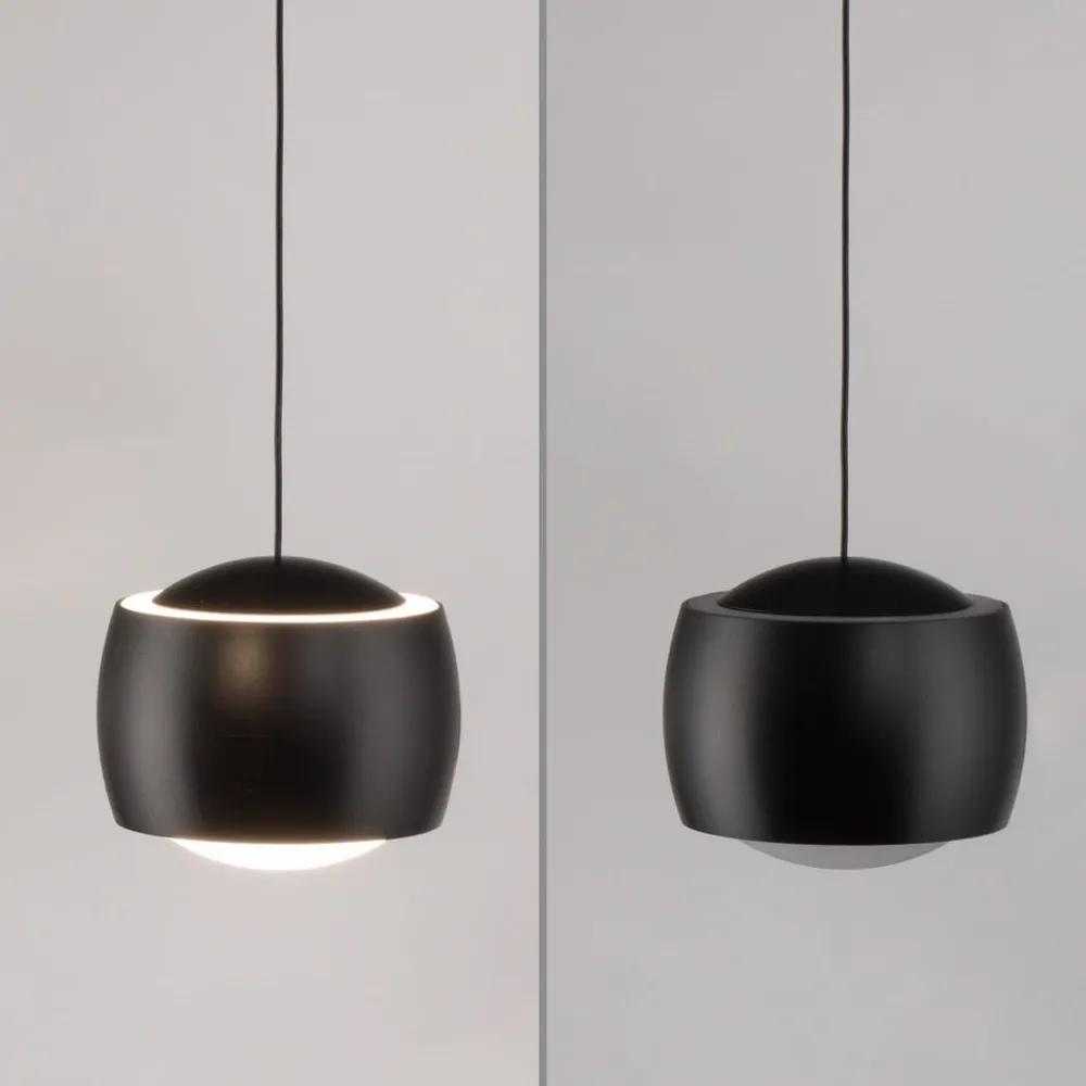 JUST LIGHT. GmbH Pendellamper > JUST LIGHT. LED-hængelampe Ballini, sort, Switchmo