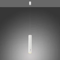 JUST LIGHT. GmbH Pendellamper > JUST LIGHT. LED-hængelampe med batteri, hvid, jern