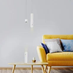 JUST LIGHT. GmbH Pendellamper > JUST LIGHT. LED-hængelampe med batteri, hvid, jern