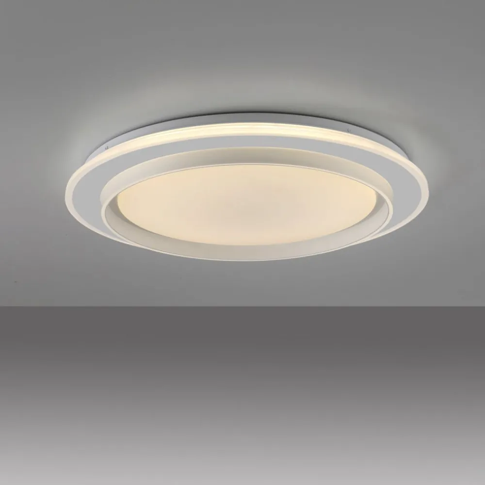 JUST LIGHT. GmbH Arbejdsrum/Kontor|Loftlamper > JUST LIGHT. LED-loftslampe Lago Ø 49,3 cm CCT fjernbetjening