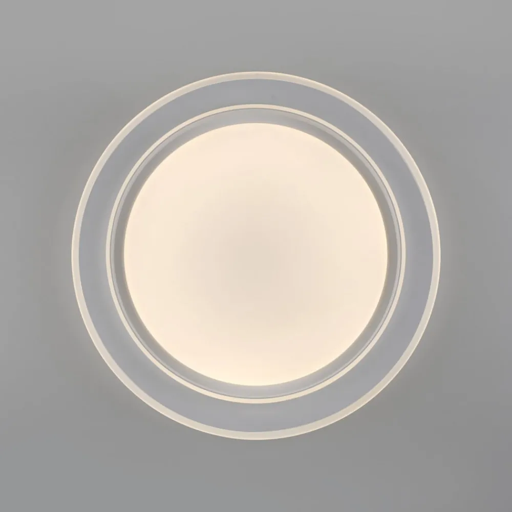 JUST LIGHT. GmbH Arbejdsrum/Kontor|Loftlamper > JUST LIGHT. LED-loftslampe Lago Ø 49,3 cm CCT fjernbetjening