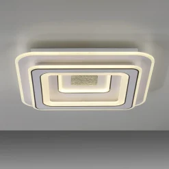 JUST LIGHT. GmbH Loftlamper|Loftlamper > JUST LIGHT. LED-loftslampe Tolago, 49x49 cm, CCT, dæmpbar