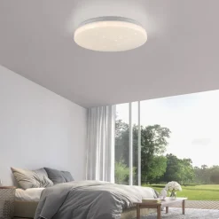 JUST LIGHT. GmbH Loftlamper > JUST LIGHT. Loftlampe Uranus, plast, 3.000 K