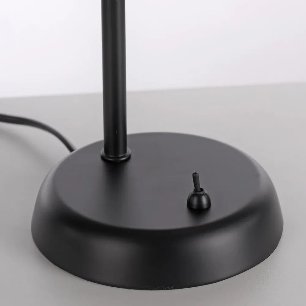 Bordlamper ^ JUST LIGHT. GmbH JUST LIGHT. Loki bordlampe, sort, jern, glas