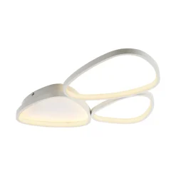 JUST LIGHT. GmbH Loftlamper|Loftlamper > JUST LIGHT. Pebbles loftlampe, hvid, dæmpbar