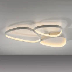 JUST LIGHT. GmbH Loftlamper|Loftlamper > JUST LIGHT. Pebbles loftlampe, hvid, dæmpbar
