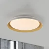 JUST LIGHT. GmbH Loftlamper > JUST LIGHT. Sati loftlampe, plast, hvid/messing