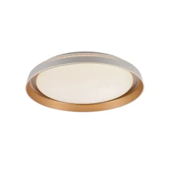 JUST LIGHT. GmbH Loftlamper > JUST LIGHT. Sati loftlampe, plast, hvid/messing
