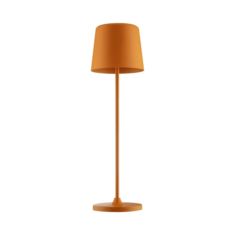 Dekorationsbelysning|Terrassebelysning ^ Brilliant Kaami LED-bordlampe, dæmpbar orange mat