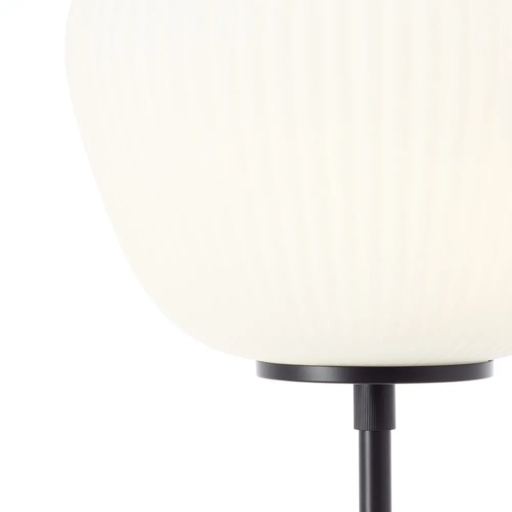 Brilliant Gulvlamper|Gulvlamper > Kaizen gulvlampe, højde 140 cm, opal, glas/metal