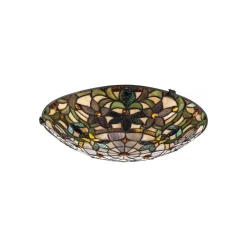 Gang|Loftlamper ^ QUOIZEL Kami loftlampe i Tiffany-stil
