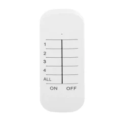 Smartwares Elektroniske Materialer > 3-kanals omskifterboks SH4-99652, udendørs område