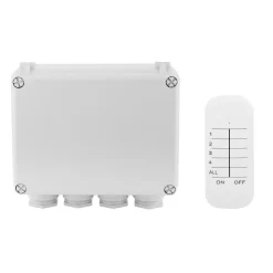 Smartwares Elektroniske Materialer > 3-kanals omskifterboks SH4-99652, udendørs område