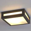 Lucande Udendørs Loftlamper > Kantet udendørslampe Nerea